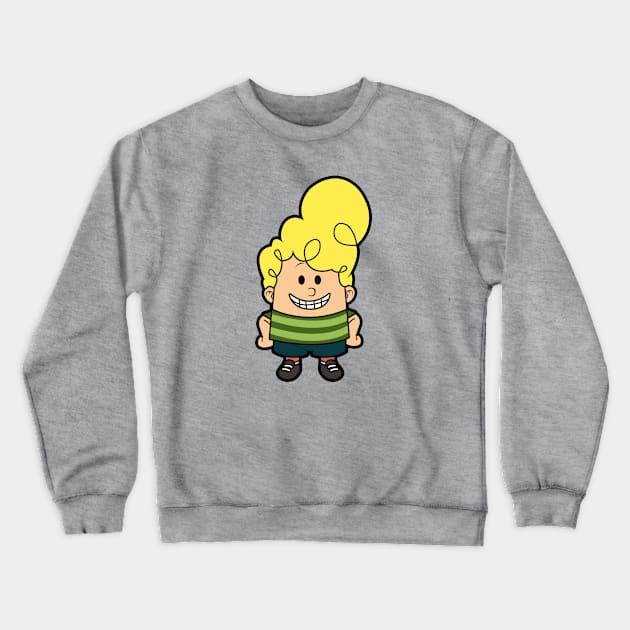 Captain Underpants Harold Crewneck Sweatshirt by mighty corps studio